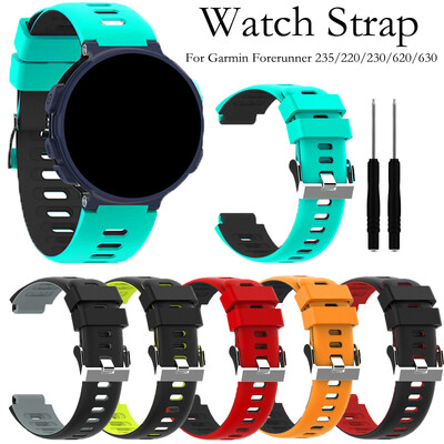 Curea de cauciuc pentru Garmin Forerunner 735XT 735 220 230 235 620 630 Bratara ceas inteligent Inlocuieste bratara sport Approach S20 S5 S6