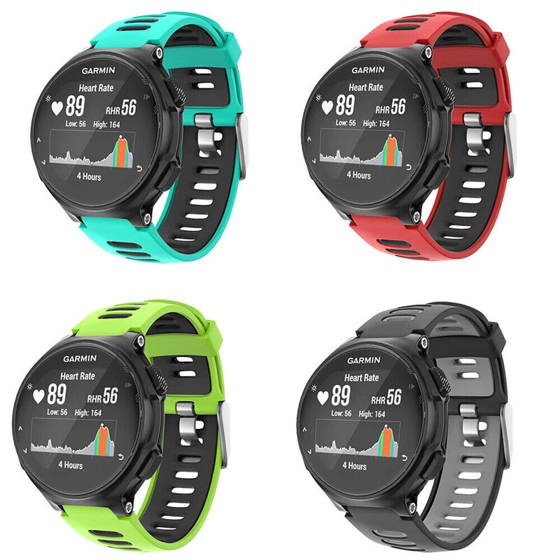 Gumiszíj Garmin Forerunner 735XT 735 220 230 235 620 630 Smart Watch karkötőhöz Sport karkötő csere S20 S5 S6