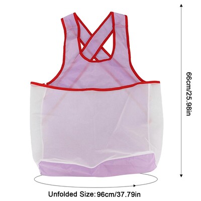 Drabužių džiovinimo prijuostė Sodo prijuostė moterims skalbinių prijuostė su kišeniniu vandeniui atspariu nešiojamu drabužių džiovinimo organizatoriumi