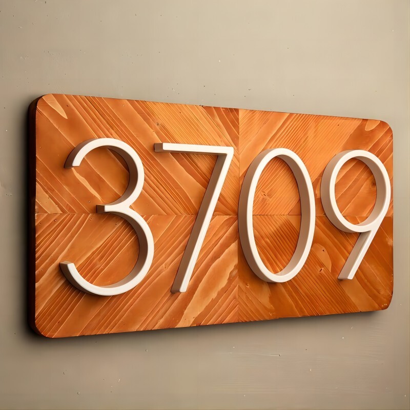 1 vnt 5 colių 125 mm plaukiojantis namo numeris, baltas aliuminio lydinio numeris ir raidė, metalinė adreso plokštelė, lauko durų numeris brūkšninis pasvirasis brūkšnys #0-9