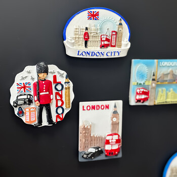 Magnet Ψυγείο Αγγλία London Cubs London Eye London Bridge Ψυγείο Magnet Magnetic Ψυγείο Αναμνηστικά Διακόσμηση σπιτιού