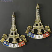 Хладилници Магнит Метал Франция Айфеловата кула Креативни сувенири Магнит за хладилник Магнит за хладилник Стикер Начало Декор Детски подарък