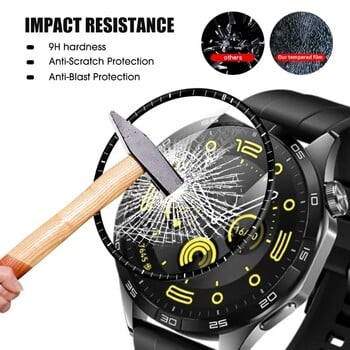 Για Huawei Watch GT 4 Screen Protector Αντιχαρακτική Προστατευτική μεμβράνη 3D Curved Edge Film για Huawei Watch GT4 41/46MM Not Glass