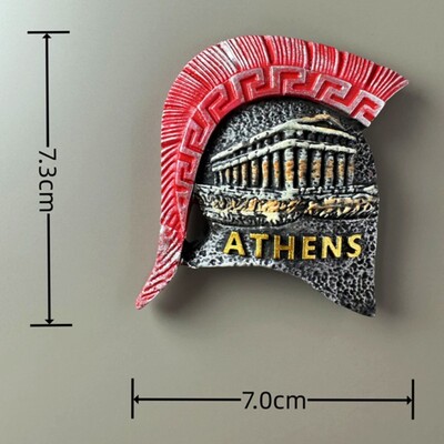 Grecia Suveniruri de călătorie Atena Acropole Partenon Templu Magneți pentru frigider Cadouri de nuntă Autocolante frigorifice