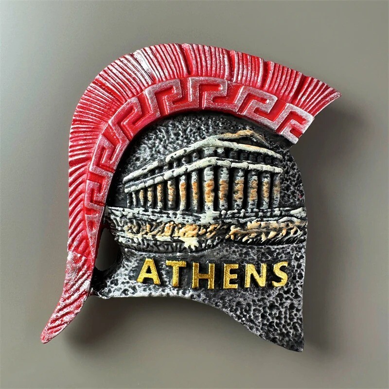 Grecia Suveniruri de călătorie Atena Acropole Partenon Templu Magneți pentru frigider Cadouri de nuntă Autocolante frigorifice