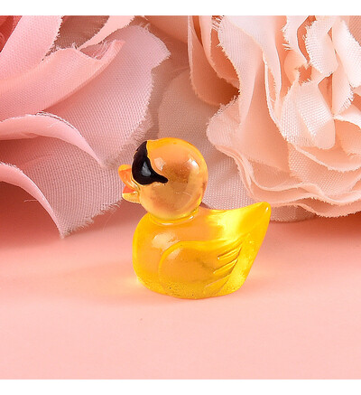 30 ΤΕΜ Φωτεινές μίνι πάπιες με γυαλιά Fairy Garden DIY Αξεσουάρ Μινιατούρες κίτρινες πάπιες Διακοσμητικές φιγούρες γραφείου Λάμπουν τη νύχτα