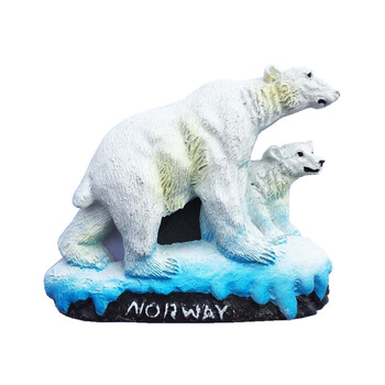 Europe Norway 3D Fridge Magnets Souvenir Refrigerator Magnets Συλλογή αυτοκόλλητων Άρθρα διακόσμησης χειροτεχνίας