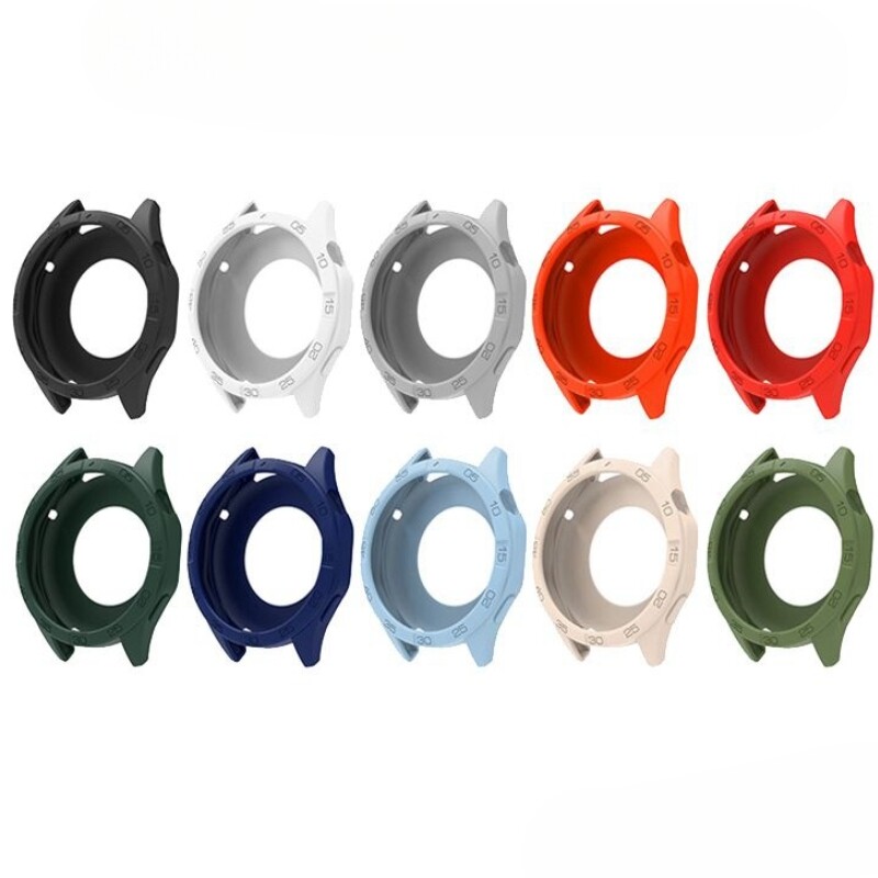 Curea din silicon 2in1+carcasa de protectie pentru Huawei Watch GT4 46mm Bratara de inlocuire oficiala in aceeasi culoare Accesorii pentru ceas gt4