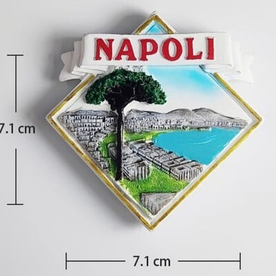 Италия Тоскана Пътуващи сувенири Пиза Магнити за хладилник Сицилия Тропеа Наполи Орвието Матера Падуа Стикери за хладилник Сватбени подаръци