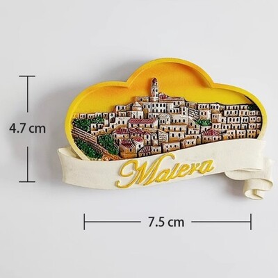 Италия Тоскана Пътуващи сувенири Пиза Магнити за хладилник Сицилия Тропеа Наполи Орвието Матера Падуа Стикери за хладилник Сватбени подаръци