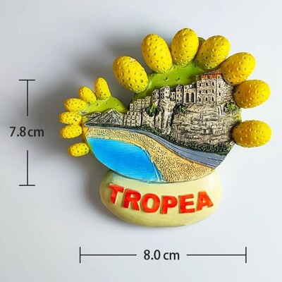 Италия Тоскана Пътуващи сувенири Пиза Магнити за хладилник Сицилия Тропеа Наполи Орвието Матера Падуа Стикери за хладилник Сватбени подаръци