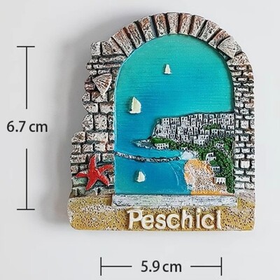 Италия Тоскана Пътуващи сувенири Пиза Магнити за хладилник Сицилия Тропеа Наполи Орвието Матера Падуа Стикери за хладилник Сватбени подаръци