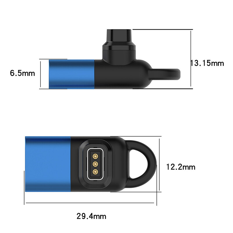 Muundur Coros Pace 2 / Pace 3 laadija usb-c / Coros Apex 2 Pro laadimisadapteri / Apex 42mm 46mm / Coros Vertix nutikella jaoks