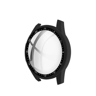 Ochranné puzdro z tvrdeného skla s PC stupnicou pre Huawei Watch GT 2 46 mm, chránič obrazovky, príslušenstvo pre inteligentné hodinky