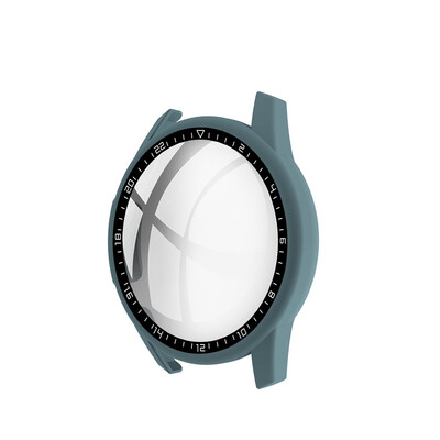 Ochranné puzdro z tvrdeného skla s PC stupnicou pre Huawei Watch GT 2 46 mm, chránič obrazovky, príslušenstvo pre inteligentné hodinky