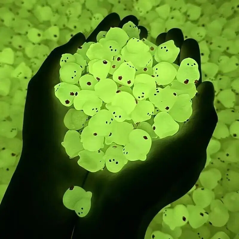 Egy csomag 20 db aranyos sárga kövér csirke asztali díszek, óvodai ajándékok, apró ajándékok, gyanta dekoratív mini kacsa