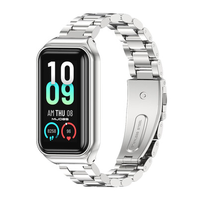 Amazfit Band 7 szíjas karkötő fém óraszíj Huamihoz Amazfit Band 7 karkötő globális verzió csere intelligens csuklópánt