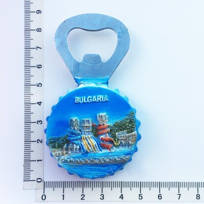 Bulgaria Magneti Frigider Suveniruri de călătorie Decor pentru casa Nunta Cadouri de Crăciun Autocolante magnetice pentru frigider Autocolante foto de perete
