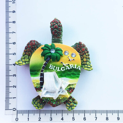 Bulgaria Magneti Frigider Suveniruri de călătorie Decor pentru casa Nunta Cadouri de Crăciun Autocolante magnetice pentru frigider Autocolante foto de perete