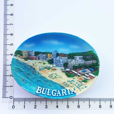 Bulgaria Magneti Frigider Suveniruri de călătorie Decor pentru casa Nunta Cadouri de Crăciun Autocolante magnetice pentru frigider Autocolante foto de perete