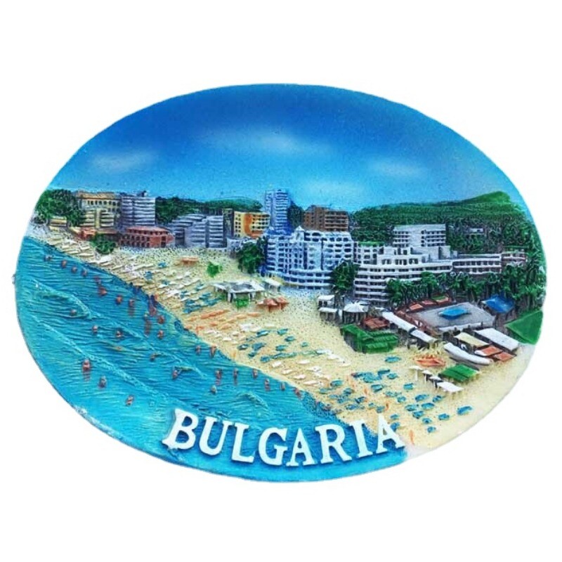 Bulgaria Magneti Frigider Suveniruri de călătorie Decor pentru casa Nunta Cadouri de Crăciun Autocolante magnetice pentru frigider Autocolante foto de perete