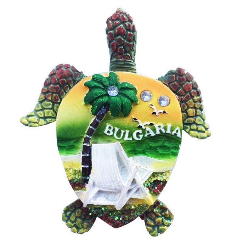 Bulgaria Magneti Frigider Suveniruri de călătorie Decor pentru casa Nunta Cadouri de Crăciun Autocolante magnetice pentru frigider Autocolante foto de perete
