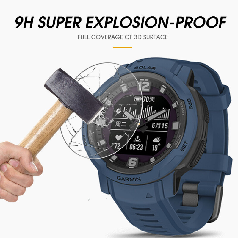 Pentru Garmin Instinct Crossover Protector de ecran HD din sticla securizata Film transparent anti-zgarieturi pentru accesoriu Instinct Crossover