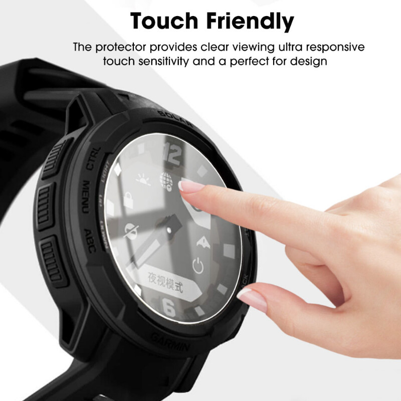 Pentru Garmin Instinct Crossover Protector de ecran HD din sticla securizata Film transparent anti-zgarieturi pentru accesoriu Instinct Crossover