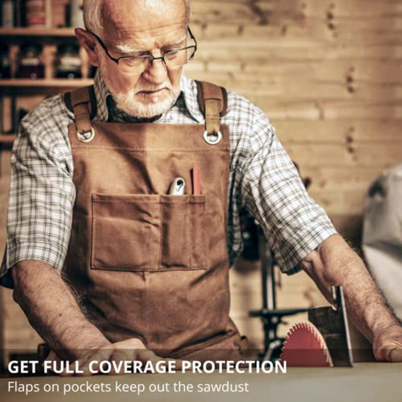 Dobra podebljana visokokvalitetna pamučna platna Ljetna vodootporna pregača Ugostiteljska trgovina Kuhinja Kućno vrtlarstvo Komercijalna pregača oko struka