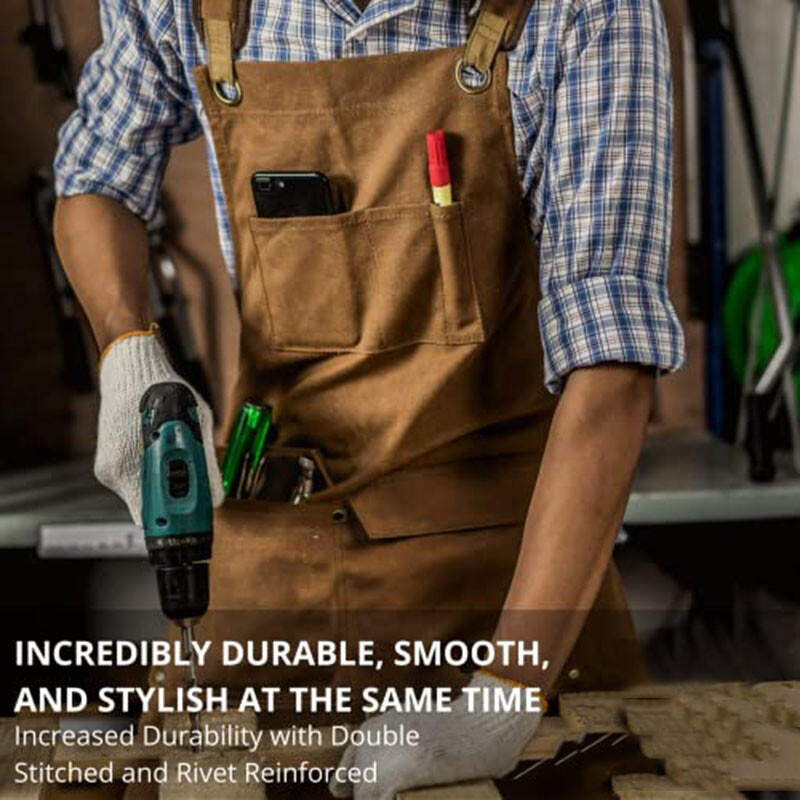 Dobra podebljana visokokvalitetna pamučna platna Ljetna vodootporna pregača Ugostiteljska trgovina Kuhinja Kućno vrtlarstvo Komercijalna pregača oko struka