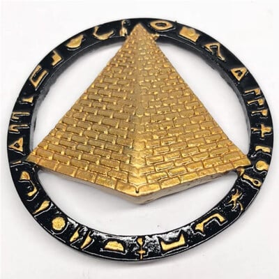Egyptský suvenírový magnet na chladničku, ťavia pyramída v Gíze, Káhira, Egypt, egyptské bábkové magnety na chladničku na dekoráciu chladničky.