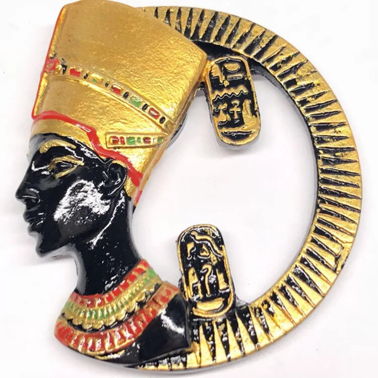 Egyptský suvenírový magnet na chladničku, ťavia pyramída v Gíze, Káhira, Egypt, egyptské bábkové magnety na chladničku na dekoráciu chladničky.