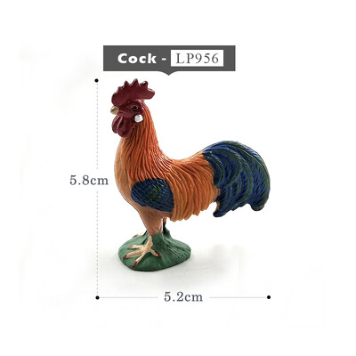 Τεχνητό αρνάκι Κύκνος Κόκορας κόκορας Κοτόπουλο πρόβατο Κότα ζώο μοντέλο φιγούρα πλαστική διακόσμηση εκπαιδευτικό παιχνίδι Δώρο για παιδιά