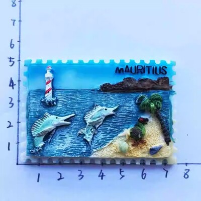 Maurícijské magnety na chladničku Dodo, turistické suveníry, Raphus cucullatus, nálepky na chladničku, bytové dekorácie, svadobné darčeky k narodeninám