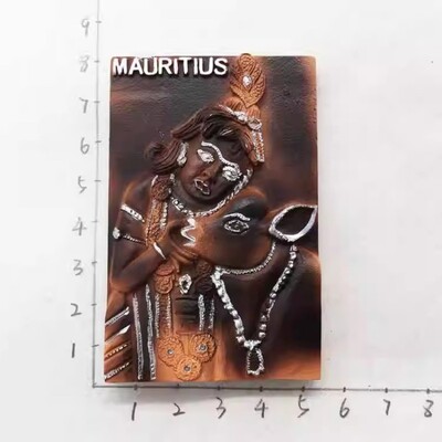 Maurícijské magnety na chladničku Dodo, turistické suveníry, Raphus cucullatus, nálepky na chladničku, bytové dekorácie, svadobné darčeky k narodeninám