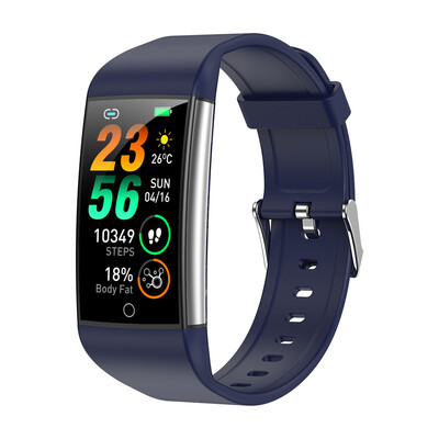 Išmanioji apyrankė TK76 Vyrų Moterų Širdies ritmo EKG Kraujo lipidų rizikos įspėjimas Šlapimo rūgšties ir gliukozės kiekio kraujyje sveikatos stebėjimo išmanusis laikrodis