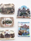 Budapeštas, Vengrijos sostinė kūrybinio turizmo suvenyrų dervos amatai UV spauda kraštovaizdžio magnetas šaldytuvo lipdukas