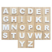 6x6x6cm medinės ABC kaladėlės medinės kūdikių abėcėlės raidės statybiniai kubeliai ikimokyklinio amžiaus mokomieji žaislai mažyliams dovanų fotografijos reikmenys