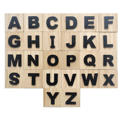6x6x6cm medinės ABC kaladėlės medinės kūdikių abėcėlės raidės statybiniai kubeliai ikimokyklinio amžiaus mokomieji žaislai mažyliams dovanų fotografijos reikmenys