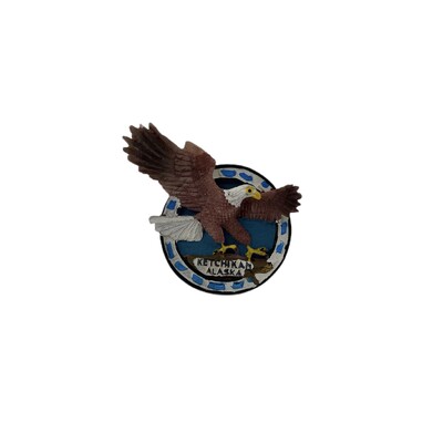 USA, Florida, Alaszka, hűtőmágnesek, Panama City Beach Upside Down House utazási ajándéktárgyak 3D gyanta mágneses szobadekoráció