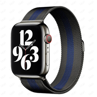 Milānas cilpa ābolu pulksteņu siksnām 10 46 mm 44 mm 40 mm 45 mm 41 mm 42 mm 38 44 mm josla ultra 2 49 mm iwatch sērija 9 8 7 6 SE 5 4 3