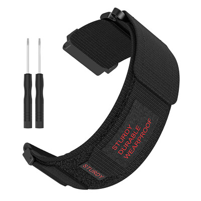 Nový športový nylonový remienok s očkom pre Garmin Forerunner 735XT 735 230 235 620 630 Smart Watch Náramok Športový náramok Remienok Correa