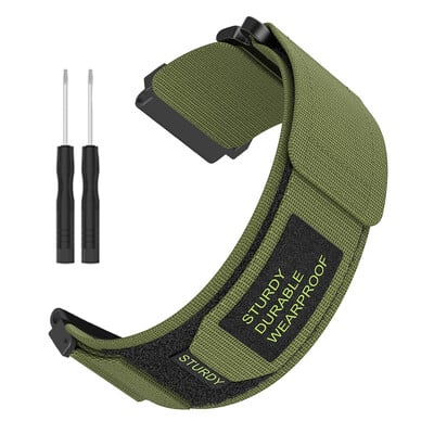 Nový športový nylonový remienok s očkom pre Garmin Forerunner 735XT 735 230 235 620 630 Smart Watch Náramok Športový náramok Remienok Correa