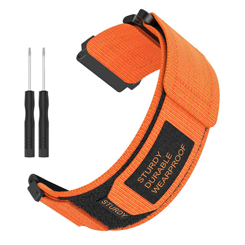 Nový športový nylonový remienok s očkom pre Garmin Forerunner 735XT 735 230 235 620 630 Smart Watch Náramok Športový náramok Remienok Correa