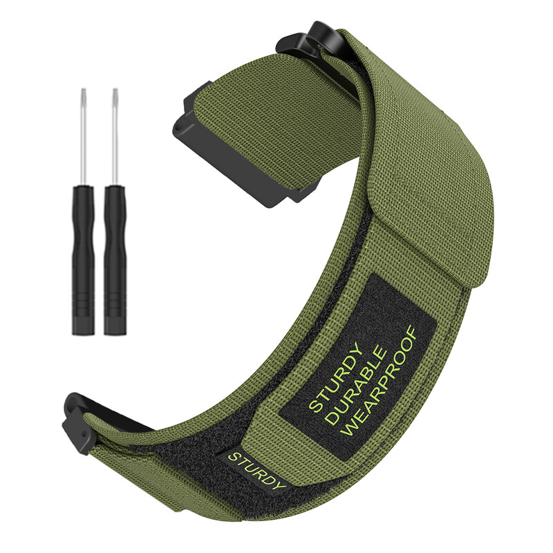 Nový športový nylonový remienok s očkom pre Garmin Forerunner 735XT 735 230 235 620 630 Smart Watch Náramok Športový náramok Remienok Correa