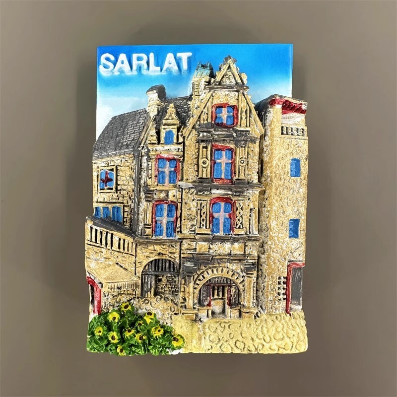 Francúzsko Magnety na chladničku Saint Tropez Alsasko Colmar Cestovné suveníry Svadobné narodeninové darčeky Fotomagnetické nálepky na stenu