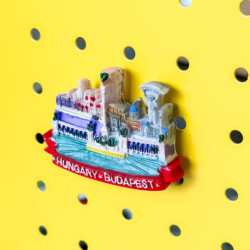 Hűtőmágnesek Budapest Magyarország Hűtőszekrény Mágneses matrica Gyanta Emléktárgy Otthoni Dekoráció Hűtőmágnes Gyerekajándékok