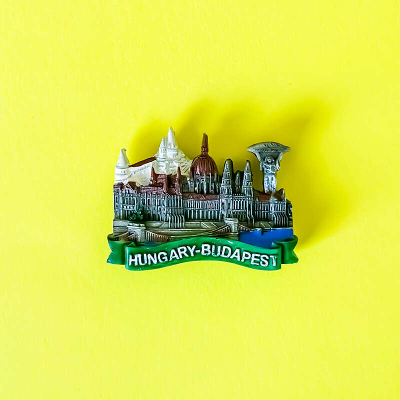 Hűtőmágnesek Budapest Magyarország Hűtőszekrény Mágneses matrica Gyanta Emléktárgy Otthoni Dekoráció Hűtőmágnes Gyerekajándékok