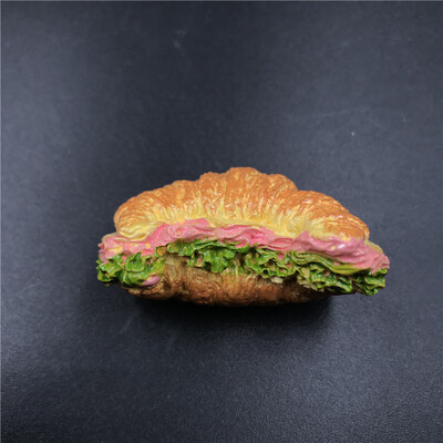 magnety na chladničku Pekingská pečená kačica pizza hotdog chlieb hamburger chladnička magnety na chladničku kreatívne jedlo remeslá zásoby