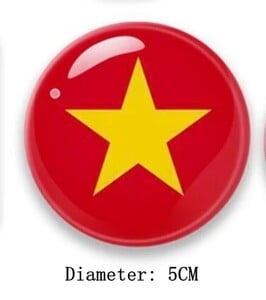 Hanoi Champa pagoda, Danang Bana-hegy, Vietnam 3D hűtőmágnesek turisztikai ajándéktárgyak hűtőszekrény mágneses matricák ajándék